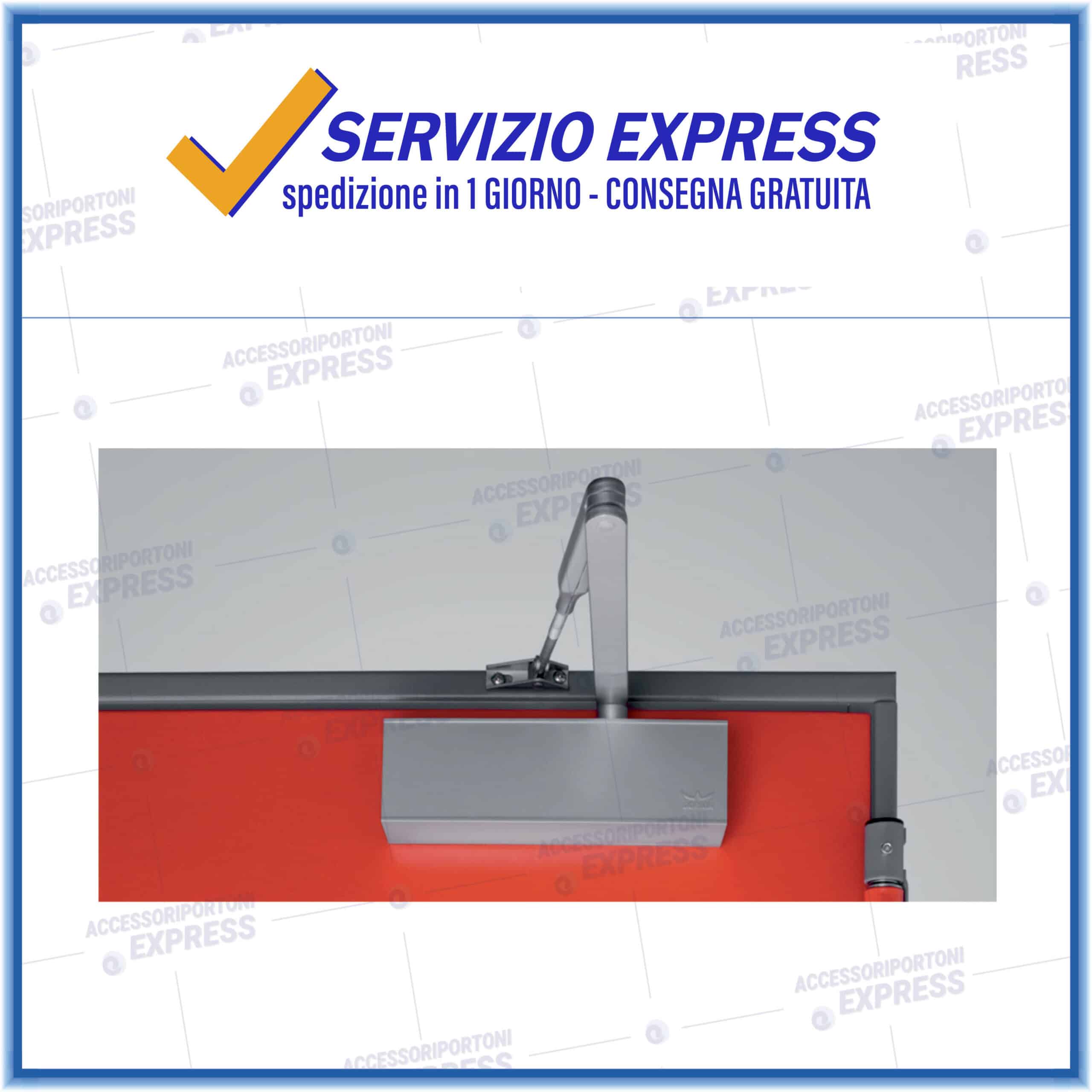 Chiudiporta a braccio porte tagliafuoco