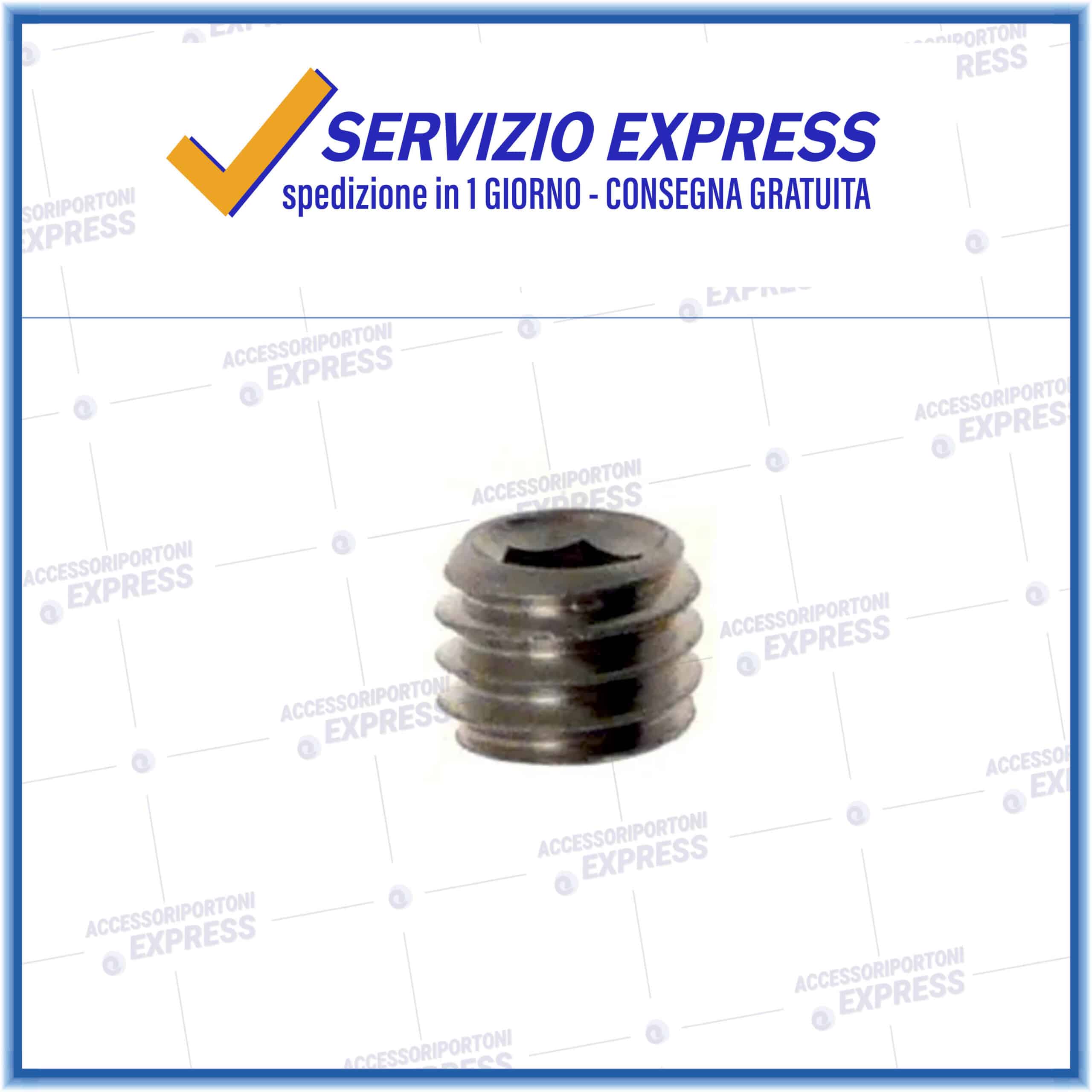 Grano bloccaggio per perno portasfere