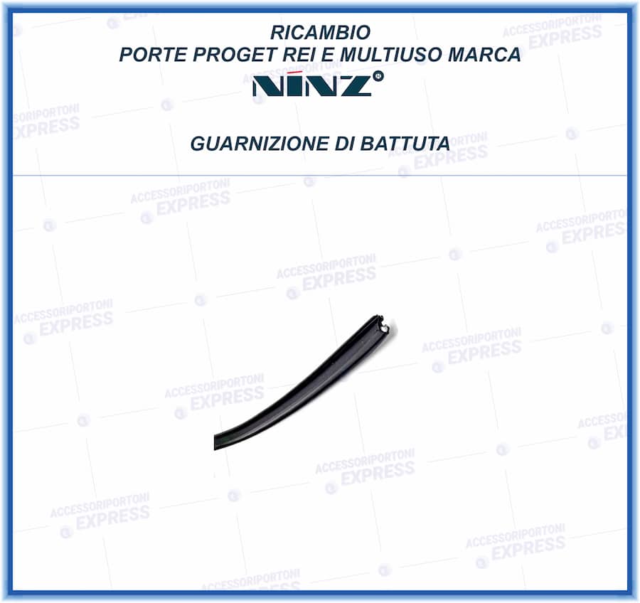 Guarnizione di battura Fumi Freddi per porta Proget