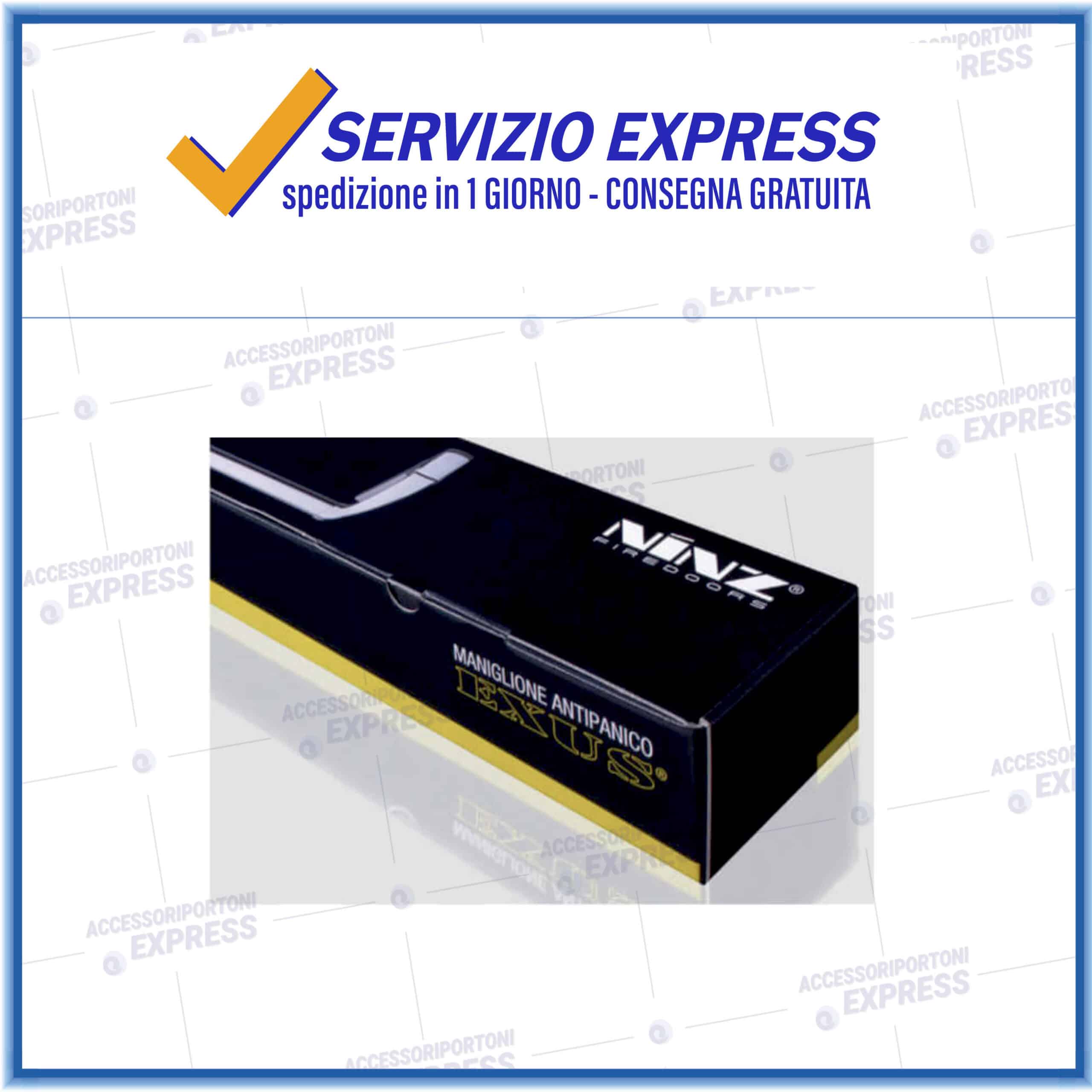 Maniglione antipanico anta secondaria