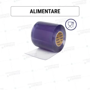 STRISCE PVC TRASPARENTE: AZZURRATO PER SETTORE ALIMENTARE