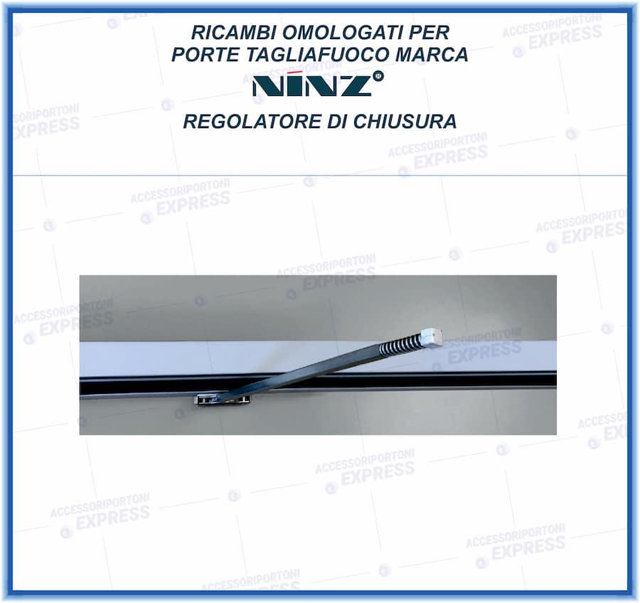 Regolatore di chiusura ante porte tagliafuoco