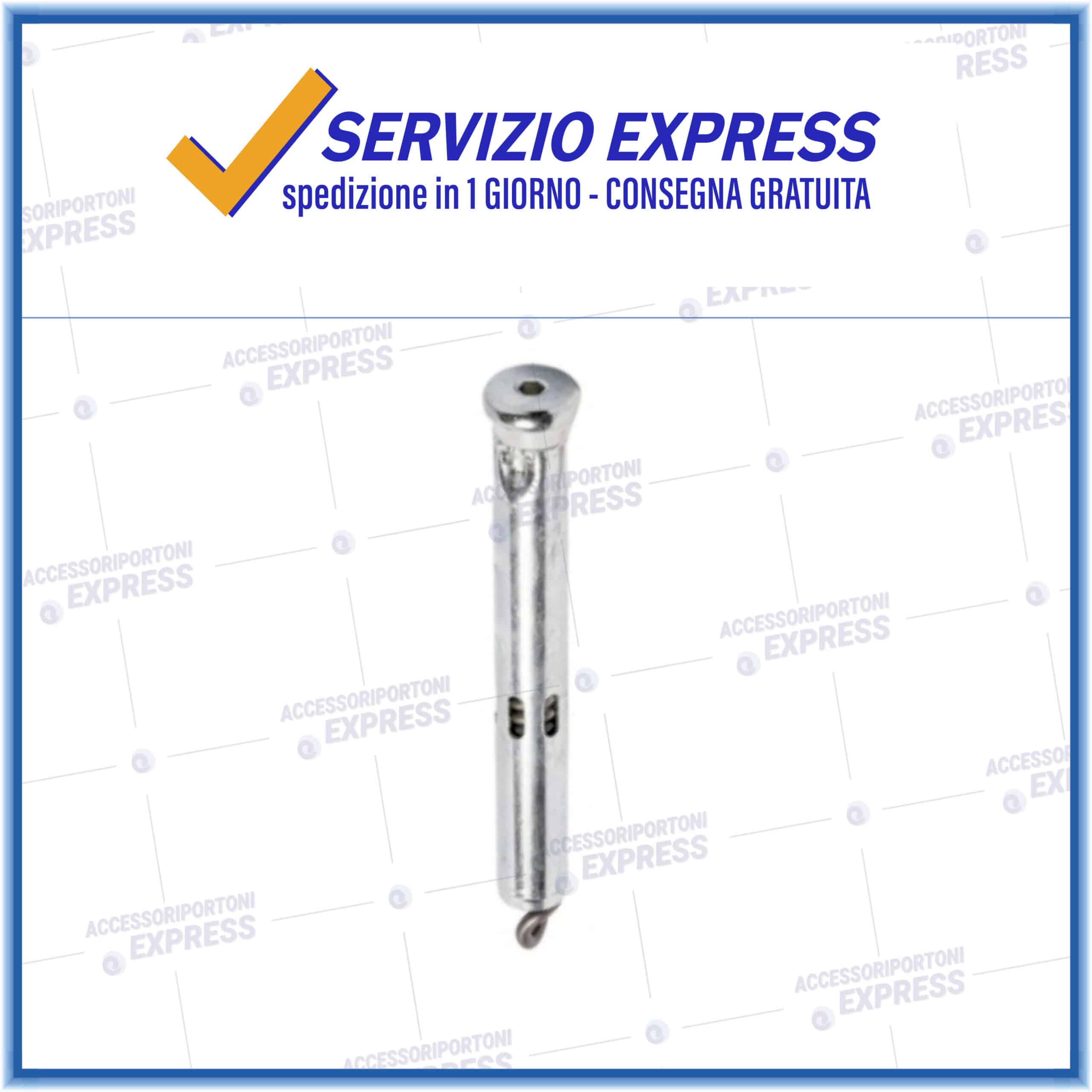 Spinotto molla cerniera